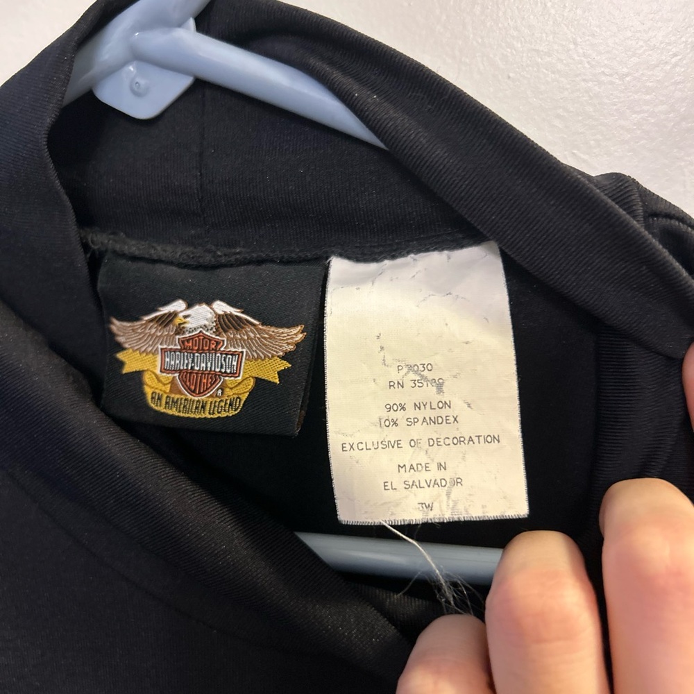 Harley Davidson High Neck T-Shirt - Picture 7 of 12